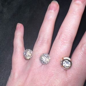 Henri Bendel Double Finger Ring